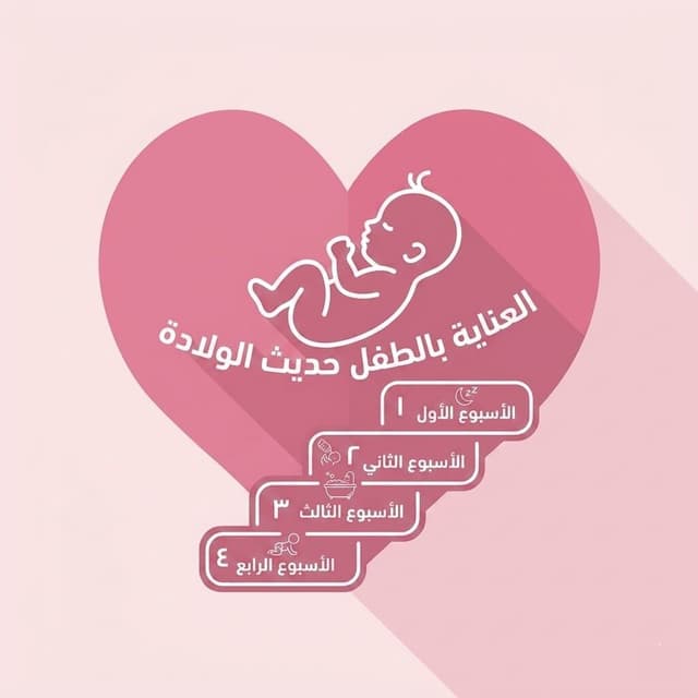 العناية بالطفل حديث الولادة: دليل الأسابيع الأولى خطوة بخطوة