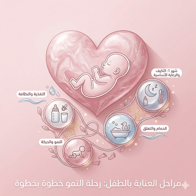 دورة العناية بالطفل حديث الولادة: ما ستتعلمينه وكيف تستعدين لطفلك